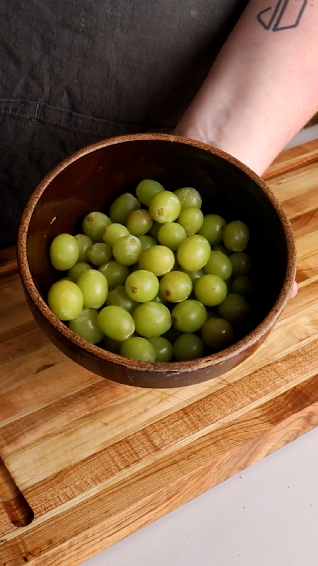 Simple frozen grapes for the perfect refreshing summer snack
