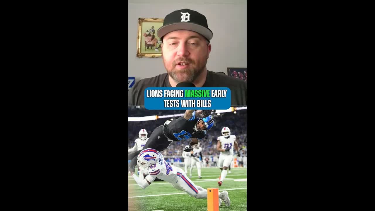 #Lions have some massive early season tests against Buffalo and Aaron Glenn’s Jets #NFL