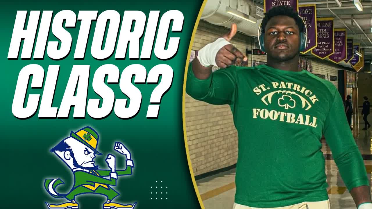 Notre Dame Is Putting Together One Of Their Best Classes Ever, After ANOTHER HUGE 2027 Commitment