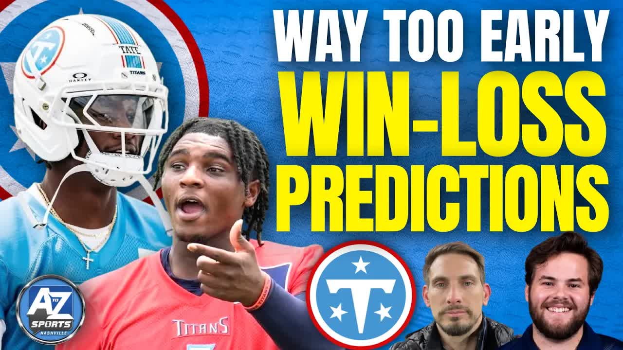 Tennessee Titans WAY TOO EARLY 2026 Record Predictions: Can Cam Ward Lead Them To The Playoffs?