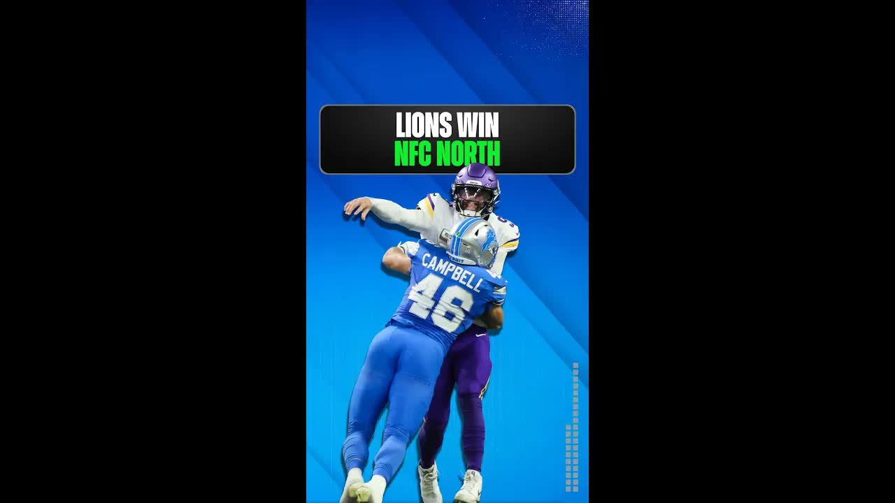 #Lions may drop one to the Bears late but still win the NFC North #OnePride #DetroitLions #NFL