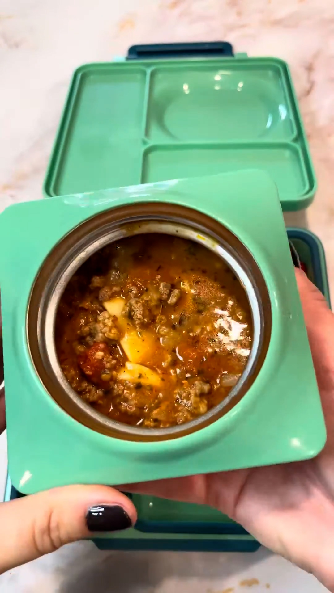 Deconstructed lasagna soup perfect for chilly afternoons everyone will enjoy
