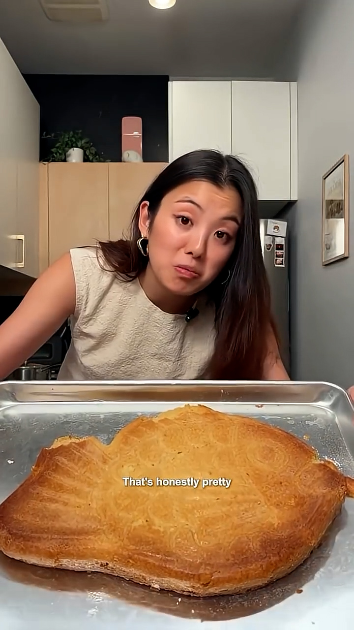 The oversized Japanese fish cake speaks for itself