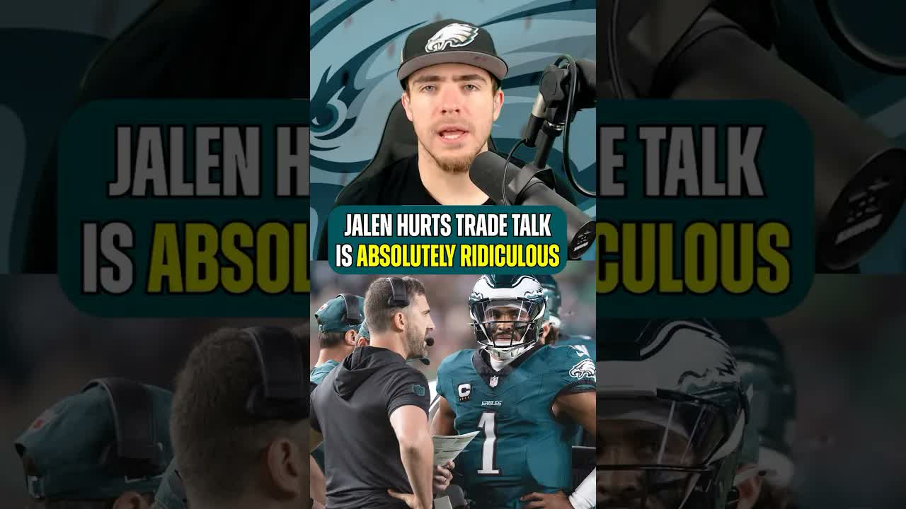 The #Eagles Aren’t Trading Jalen Hurts, And That’s All Their Is To It #philadelphiaeagles #nflnews