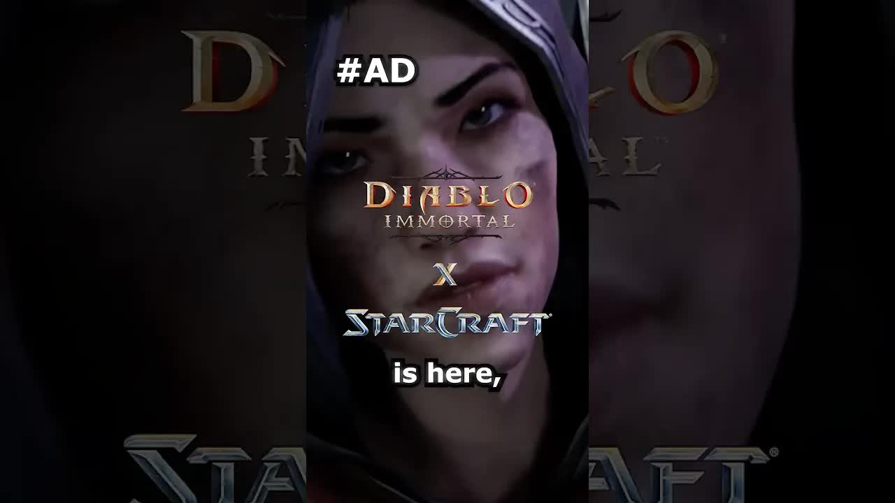Diablo Immortal x StarCraft JUST COLLIDED! Project Carrier is EPIC  #DiabloImmortal #StarCraft