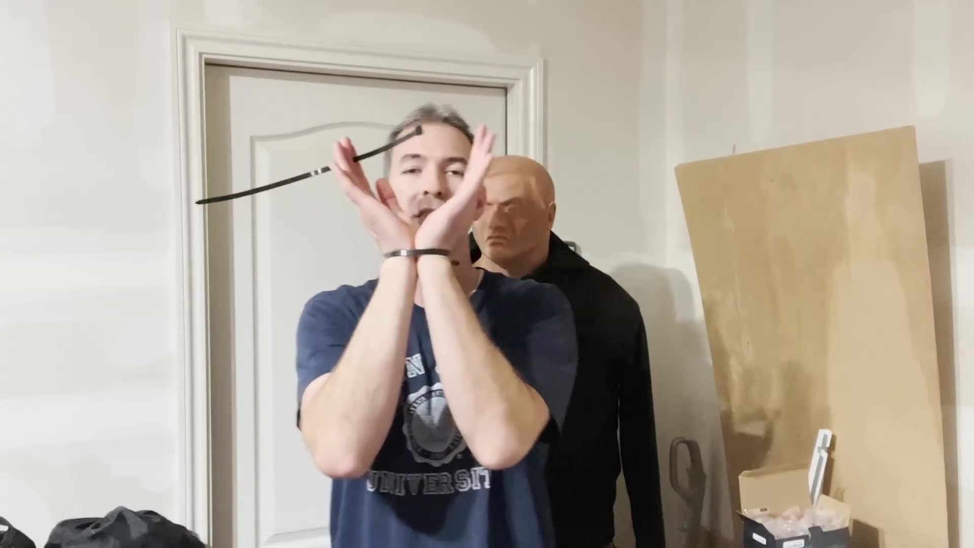 Defeating zip-tie restraints in seconds using friction alone