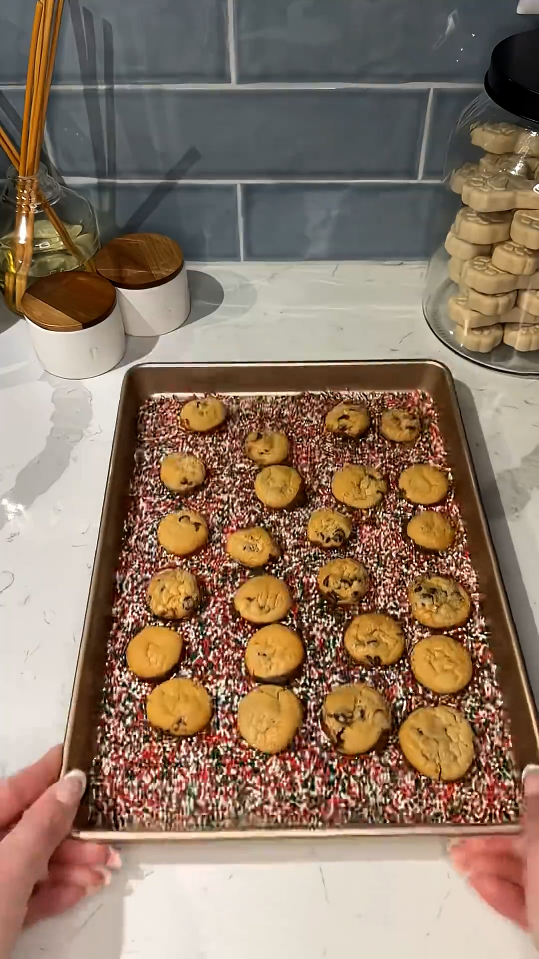 Small batch cookies perfect for holiday cookie exchange