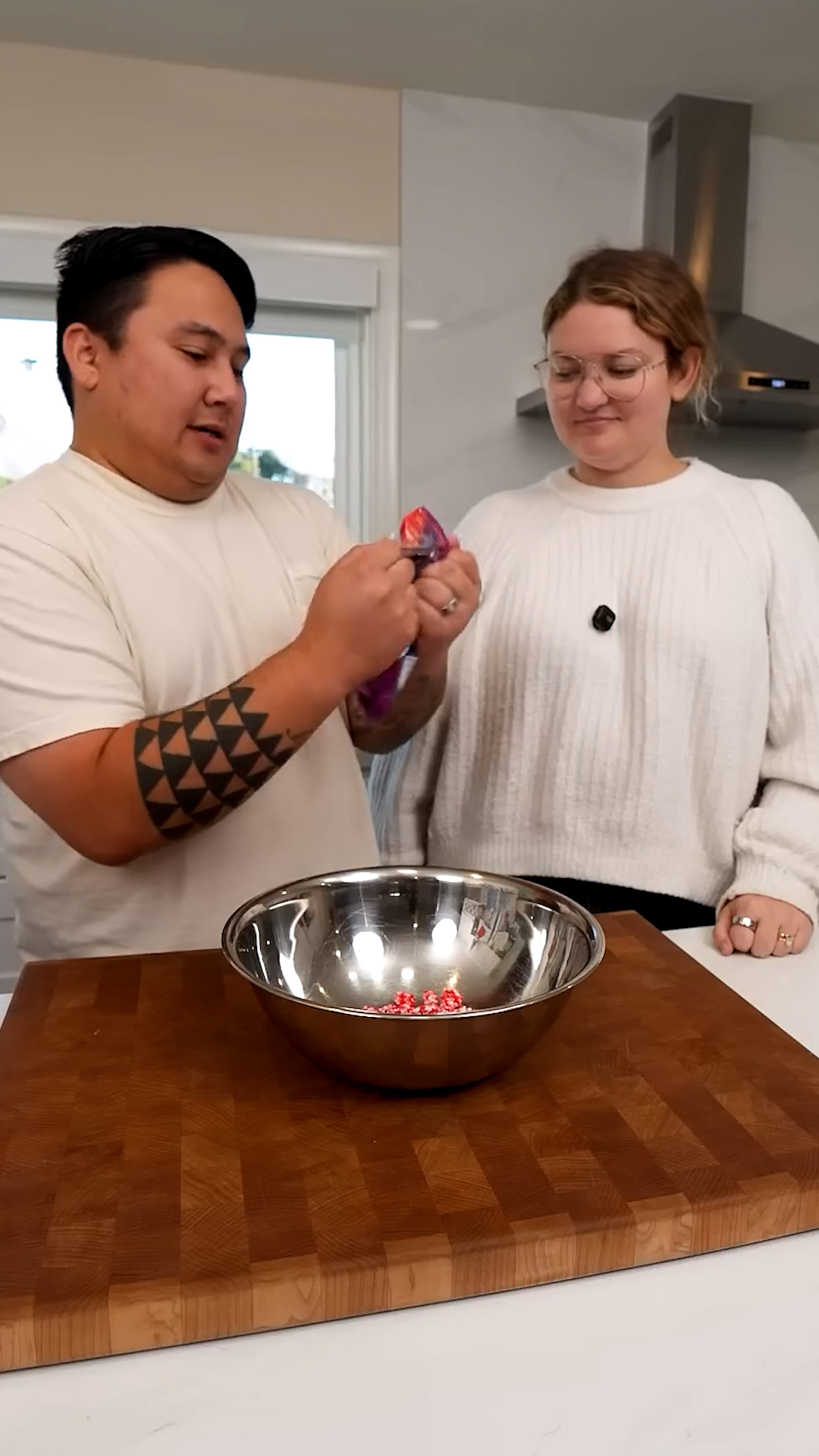 Romantic meal for a Valentine's celebration