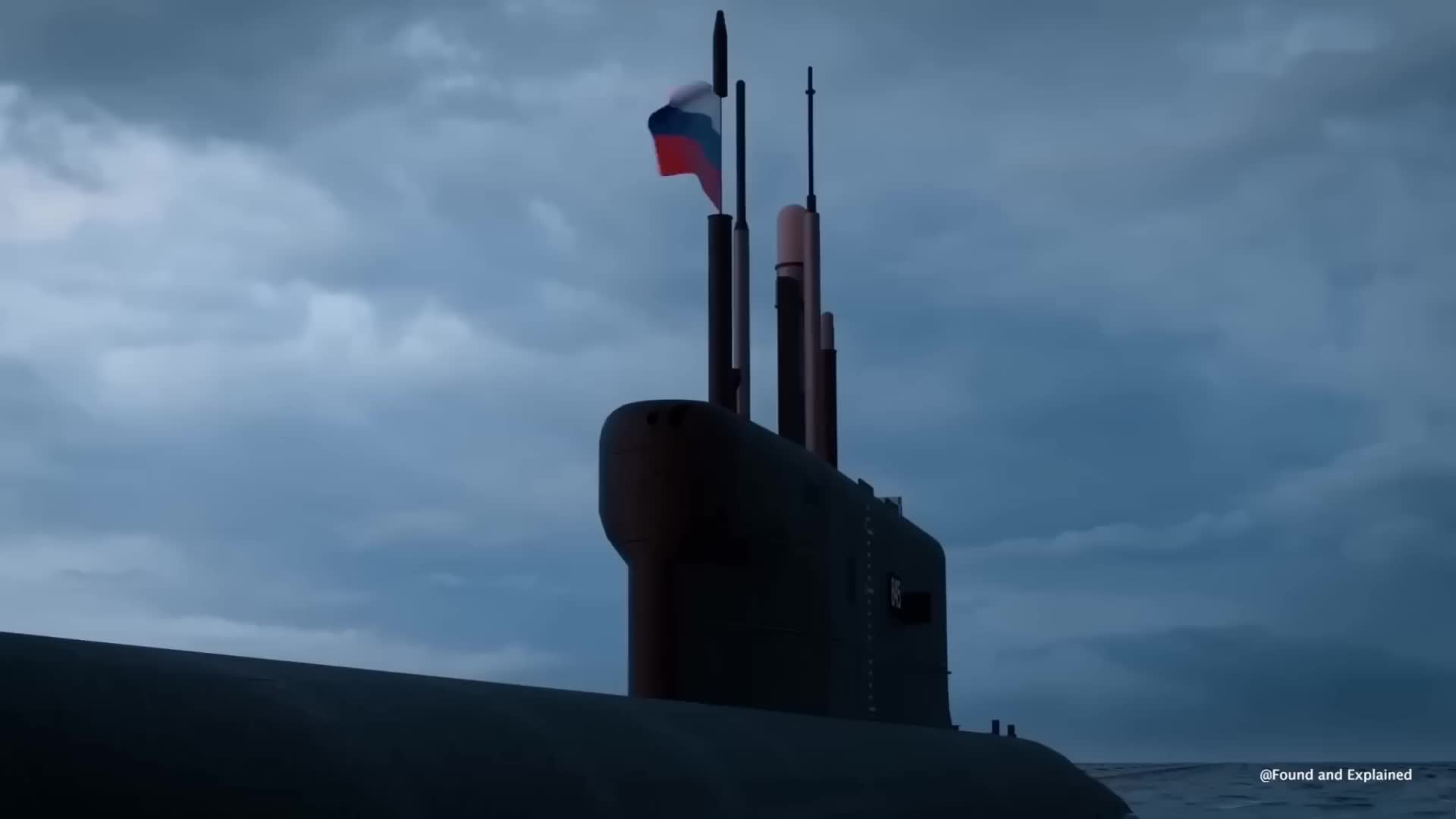 Unexpected submarine appearance near carrier