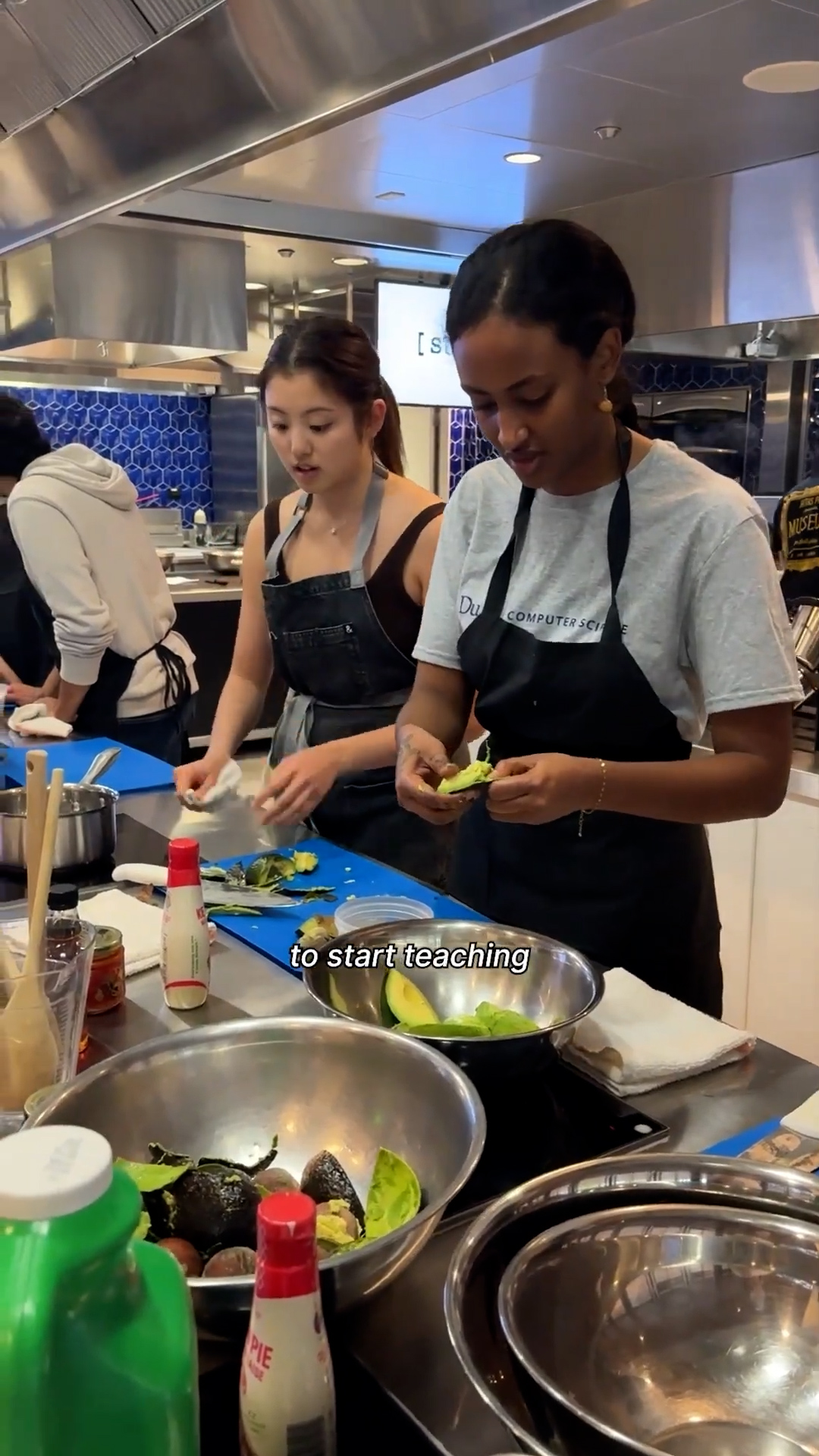 Part two of cooking takeover in the university cafeteria