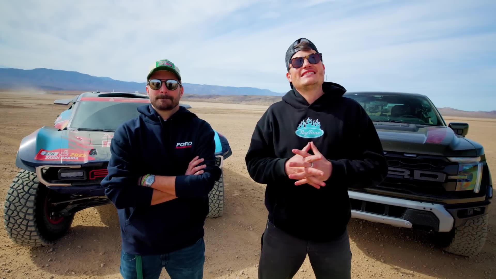 Production Ford off-roader versus the ultimate race-bred version