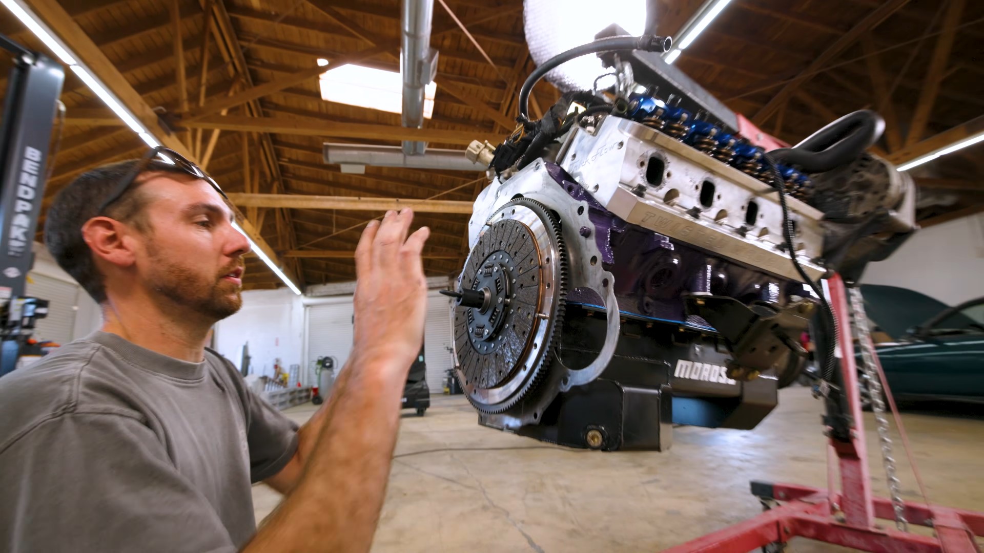 Complete engine overhaul after catastrophic failure using budget parts