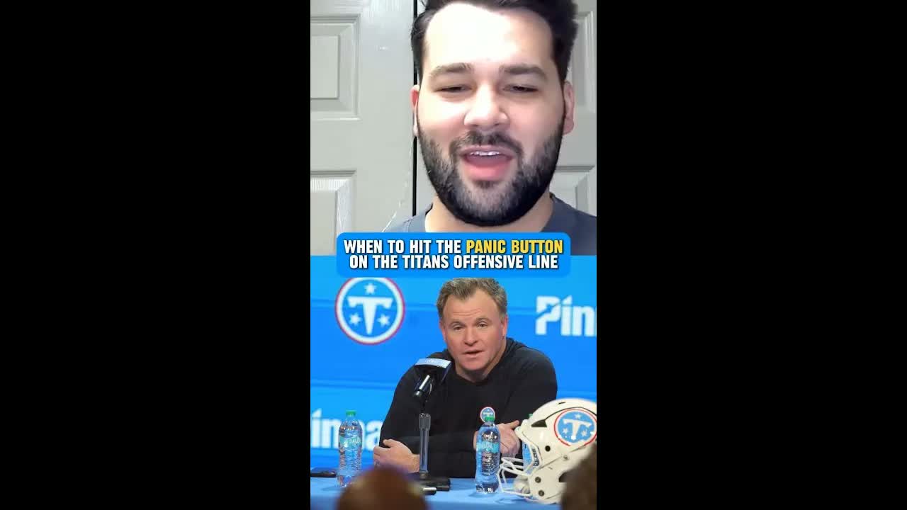 How long will patience last with #Titans GM Mike Borgonzi's plan for the offensive line?