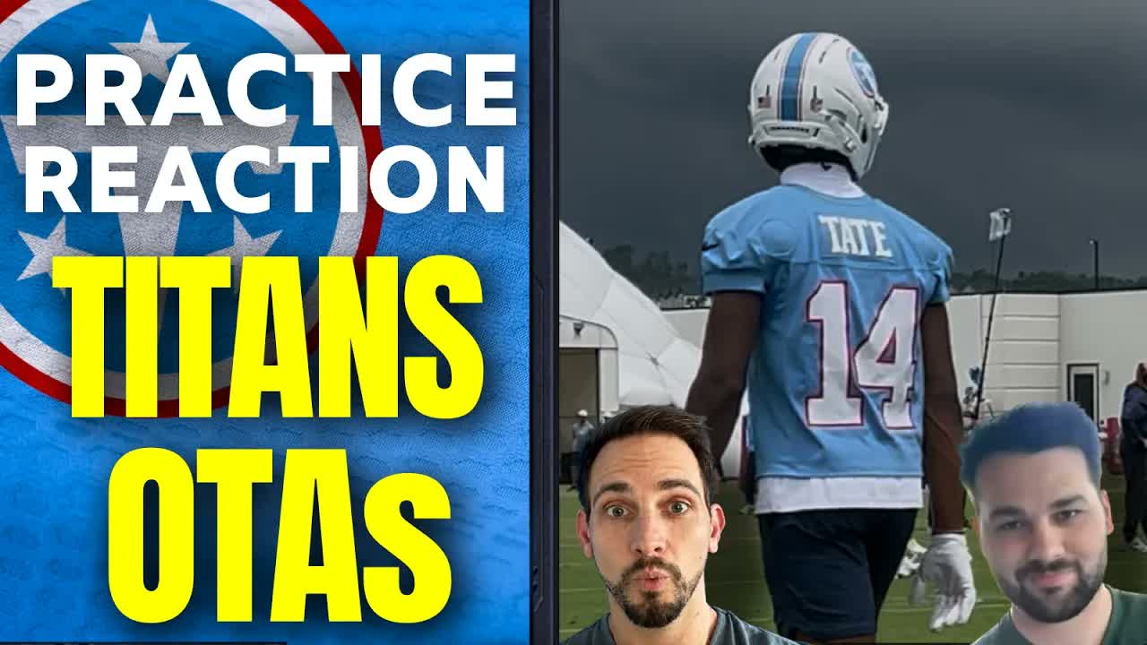 Carnell Tate STEALS THE SHOW at Tennessee Titans OTA Practice
