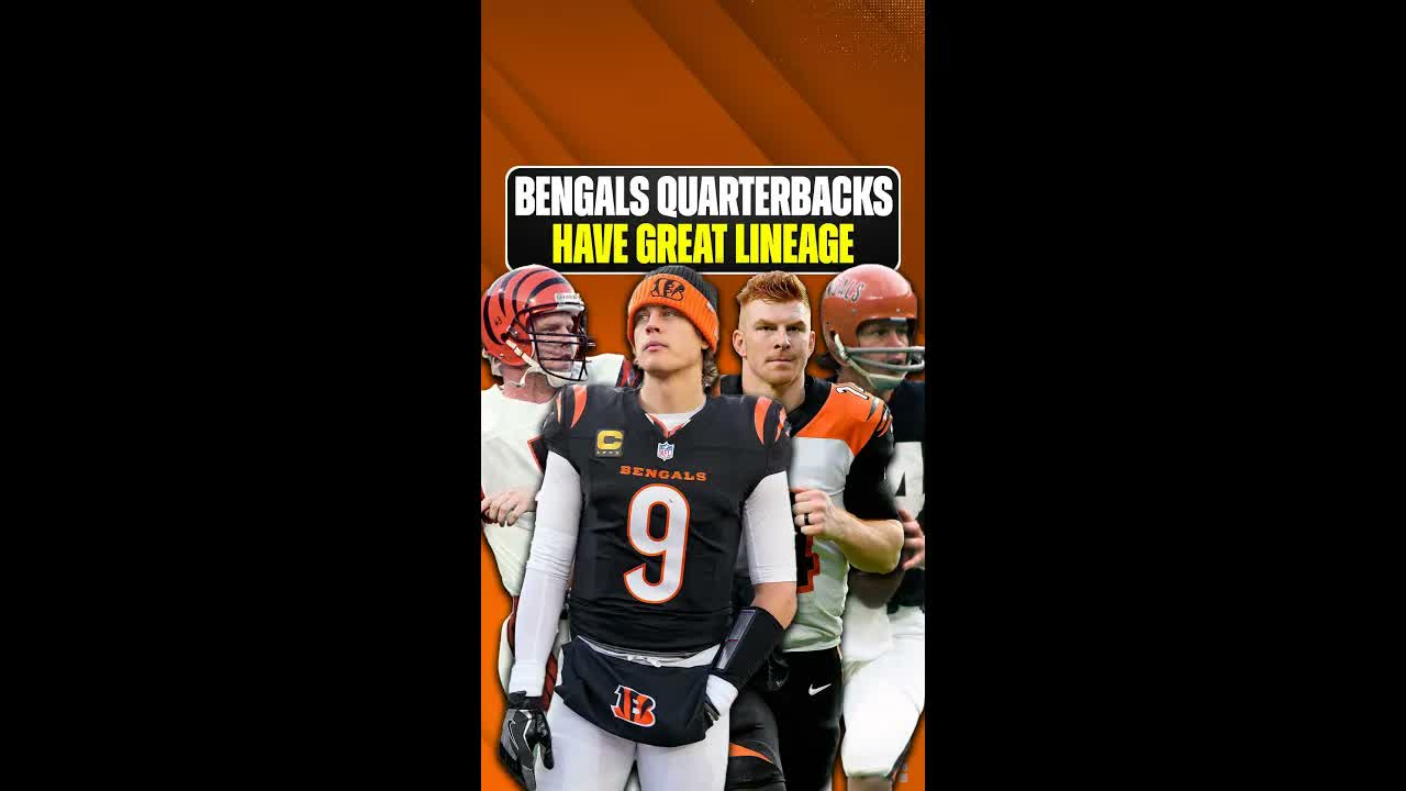 The #CincinnatiBengals have had consistently good quarterback play for almost 60 years #WhoDey #NFL episode artwork