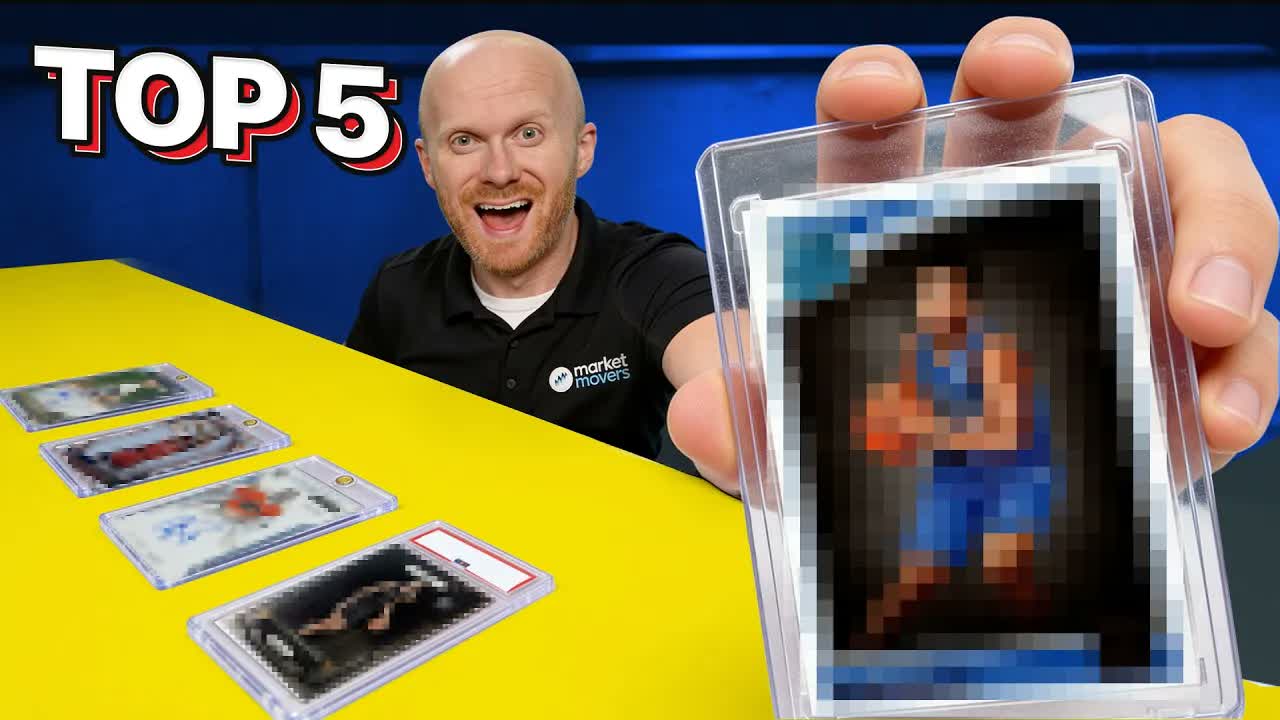 TOP 5 HOTTEST SPORTS CARDS!
