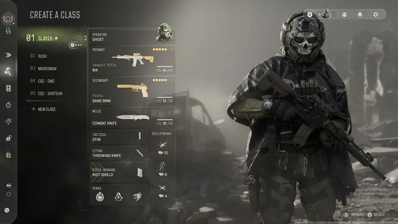 Modern Warfare 4 Multiplayer Gameplay! Weapons, Maps, Create-a-Class, Movement & More! (COD MW4 MP)