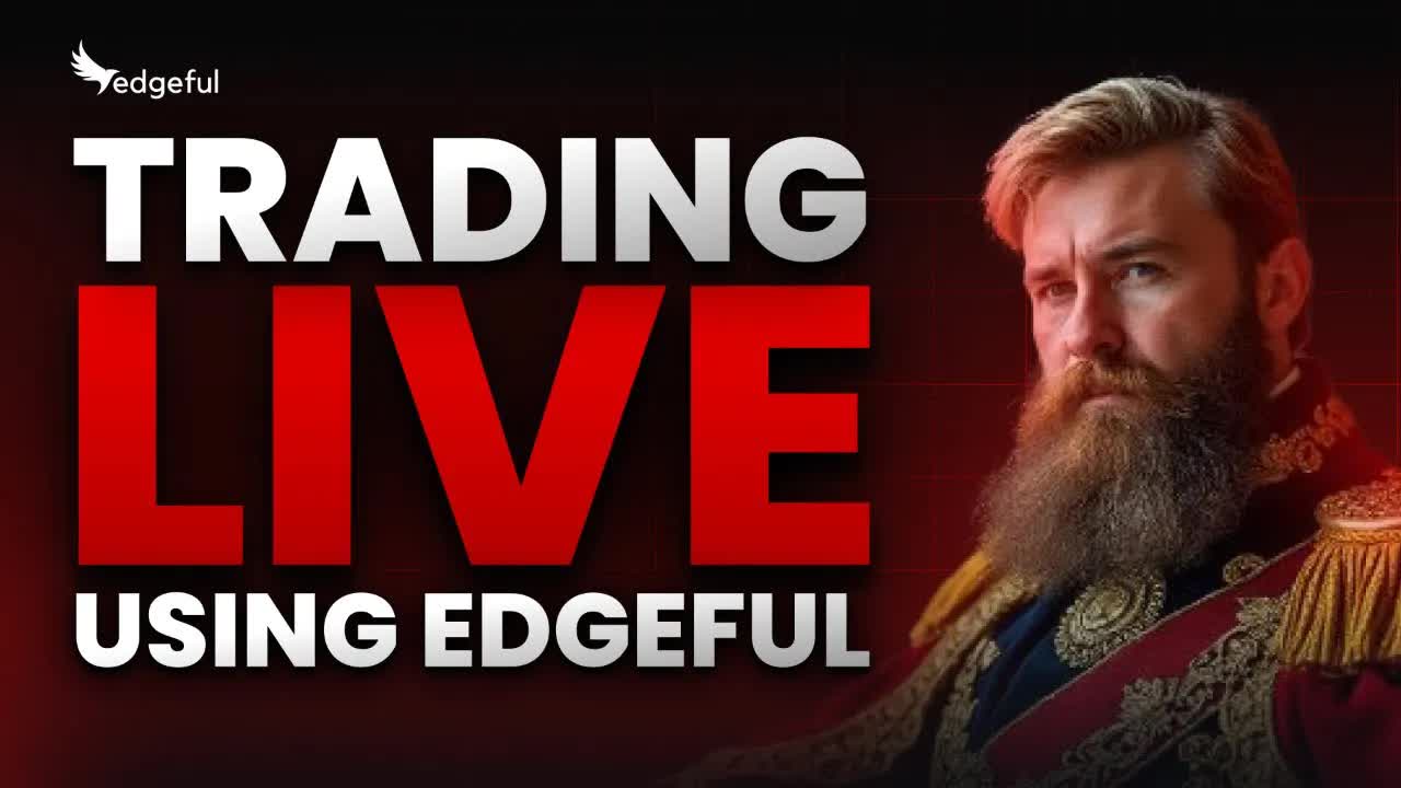 LIVE TRADING FUTURES | USING EDGEFUL TO FIND A+ SETUPS