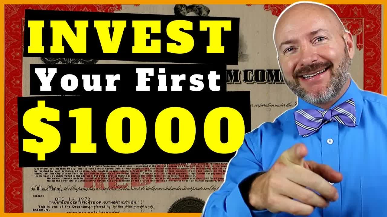 How to INVEST $1000 Dollars in STOCKS Right Now
