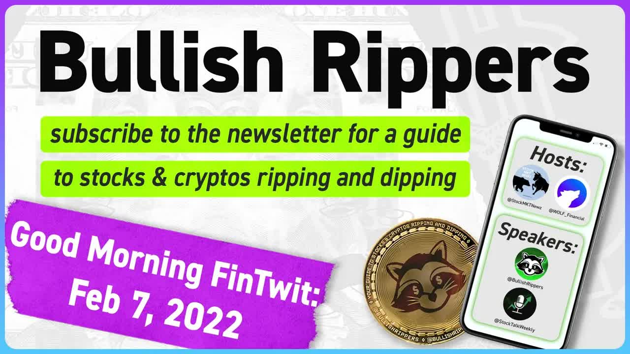 Good Morning Markets: Starting Out the Week