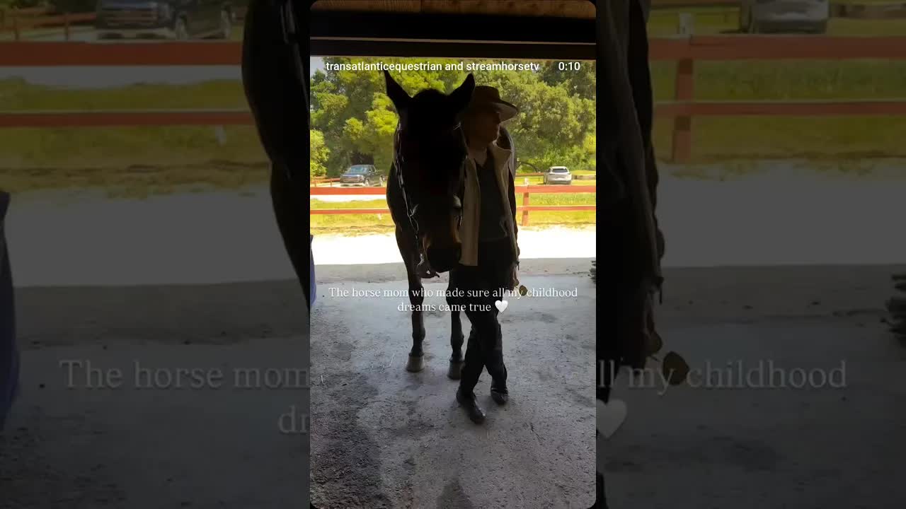 Lucky enough to have the best horse mom ❤️