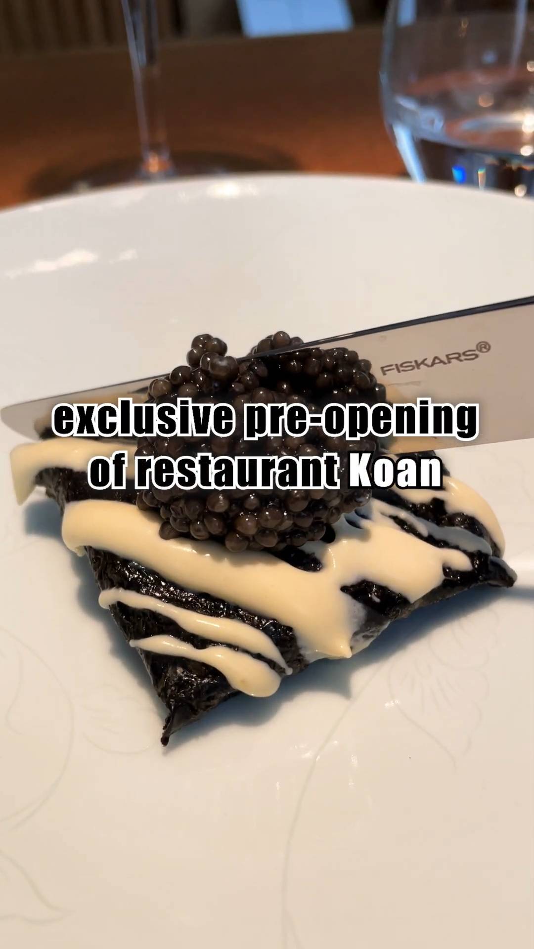 Bli med på eksklusiv pre-opening middag på den nye restauranten Koan i København