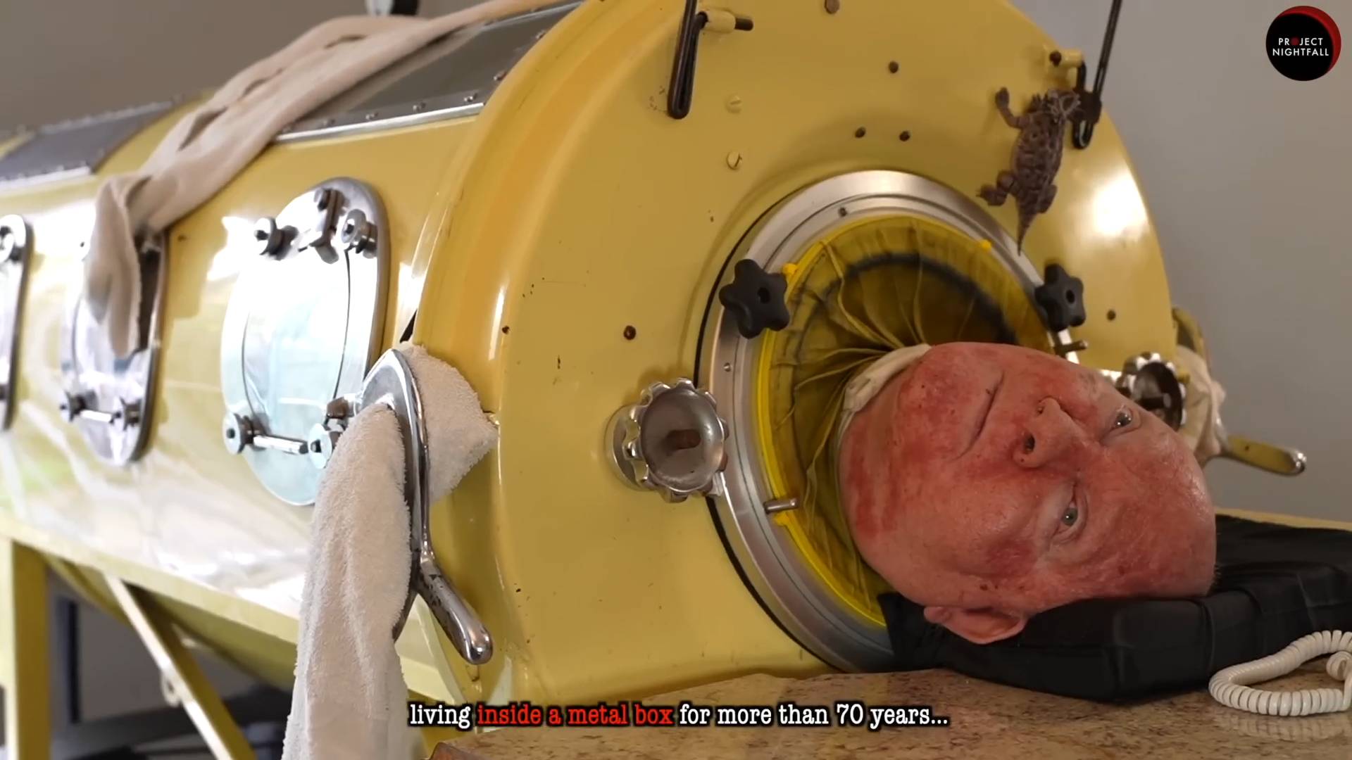 Man who lived 78 years in a metal box