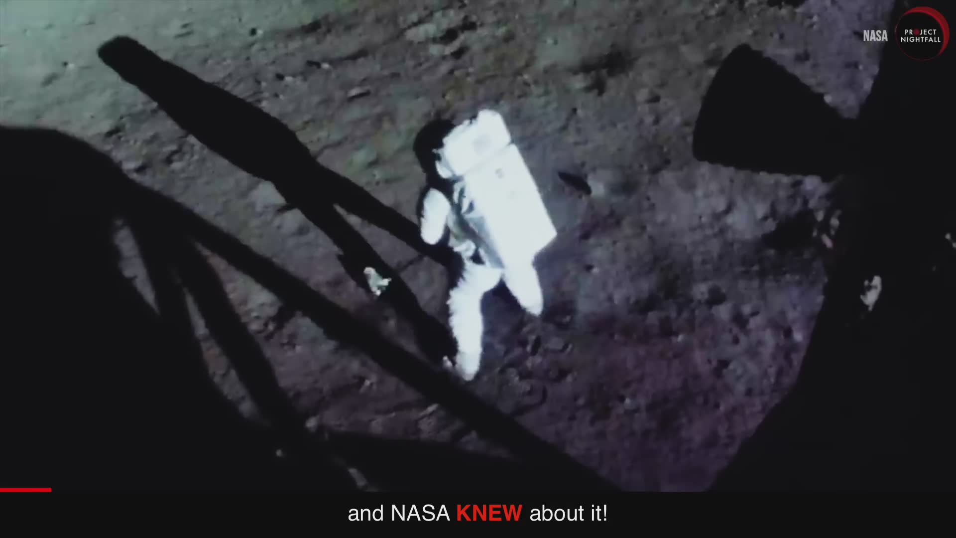 Moon landing conspiracy
