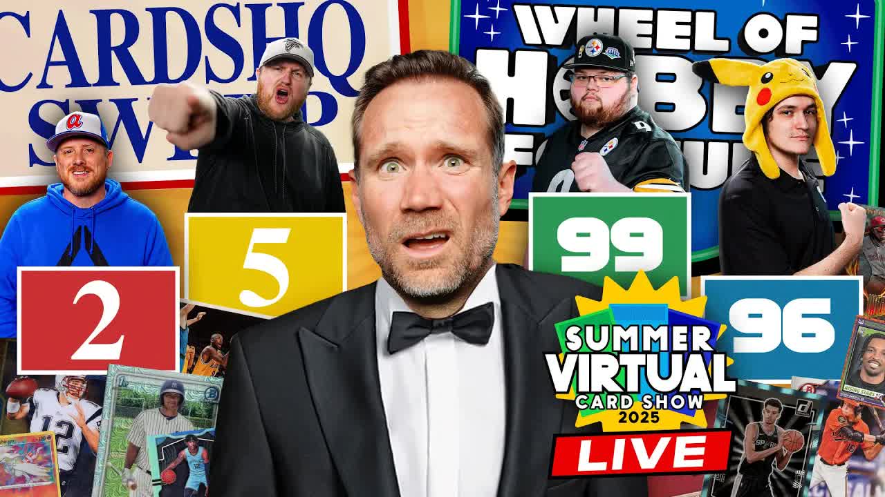 Night 2 of GIVING AWAY $10,000+ in SPORTS CARDS! Night 2 of the Summer Virtual 2025