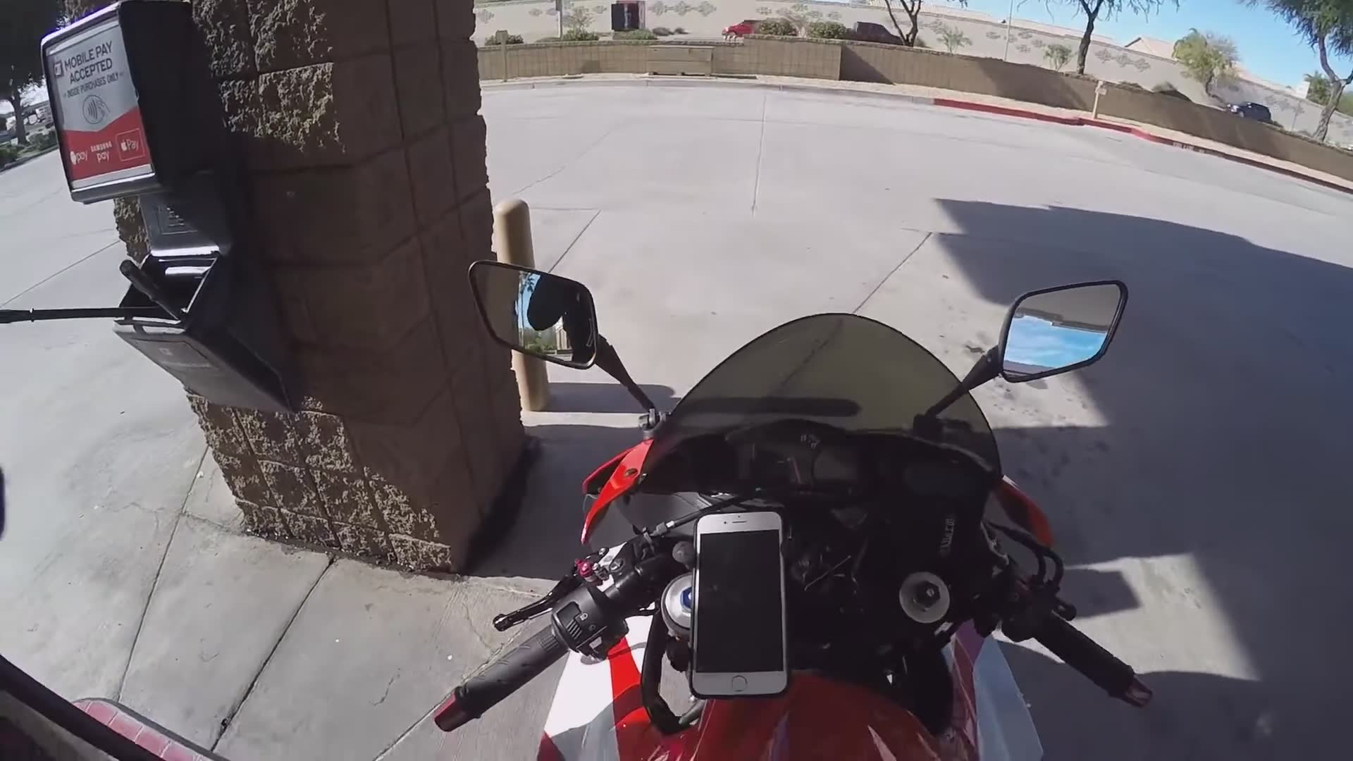 Another gas station stop for fuel