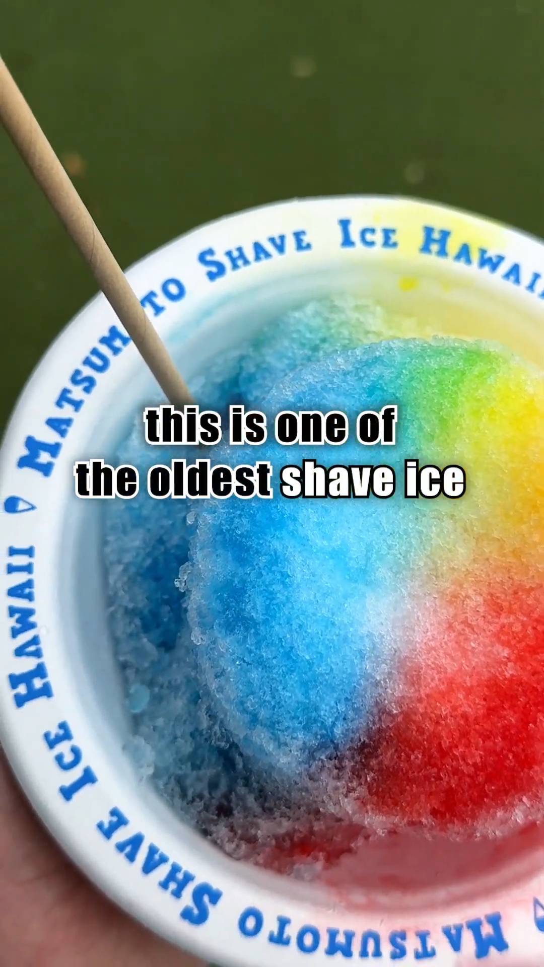 Den originale shave ice-butikken på Hawaii – Matsumoto's Shave Ice
