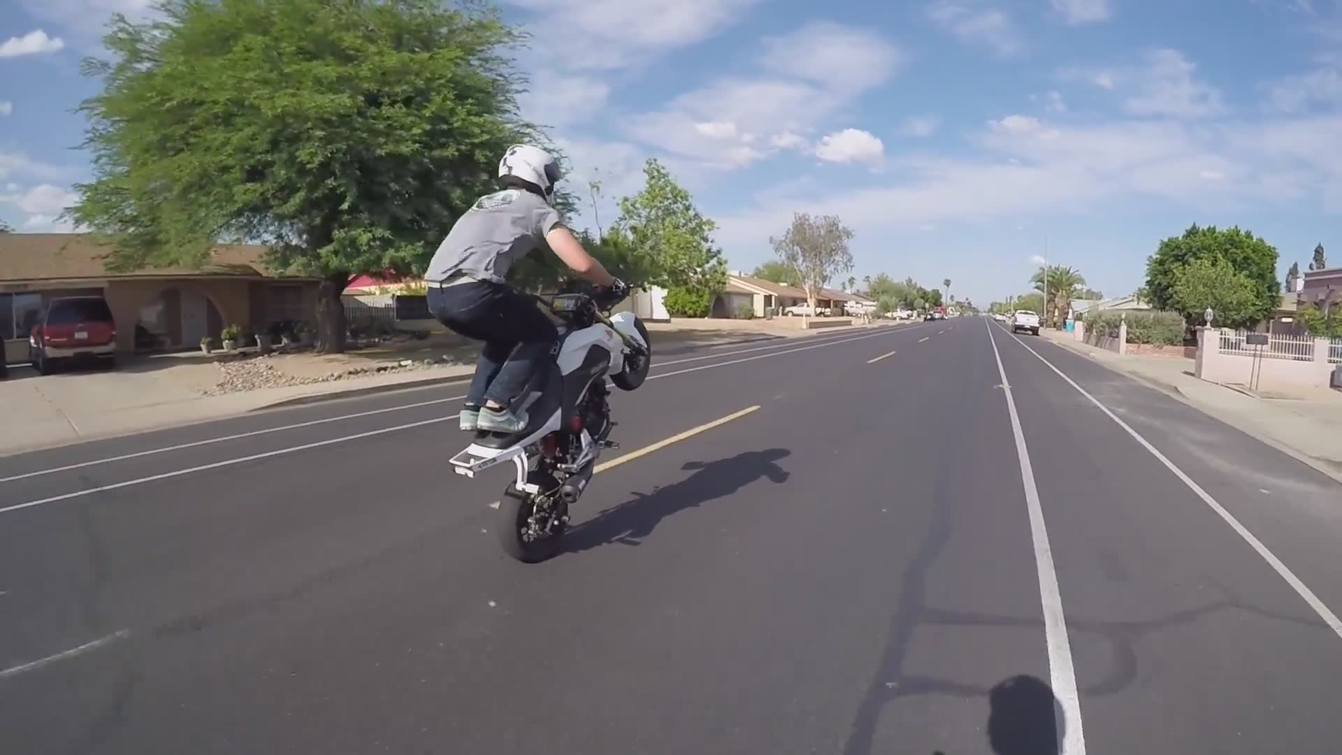 Don't ride a motorcycle like this