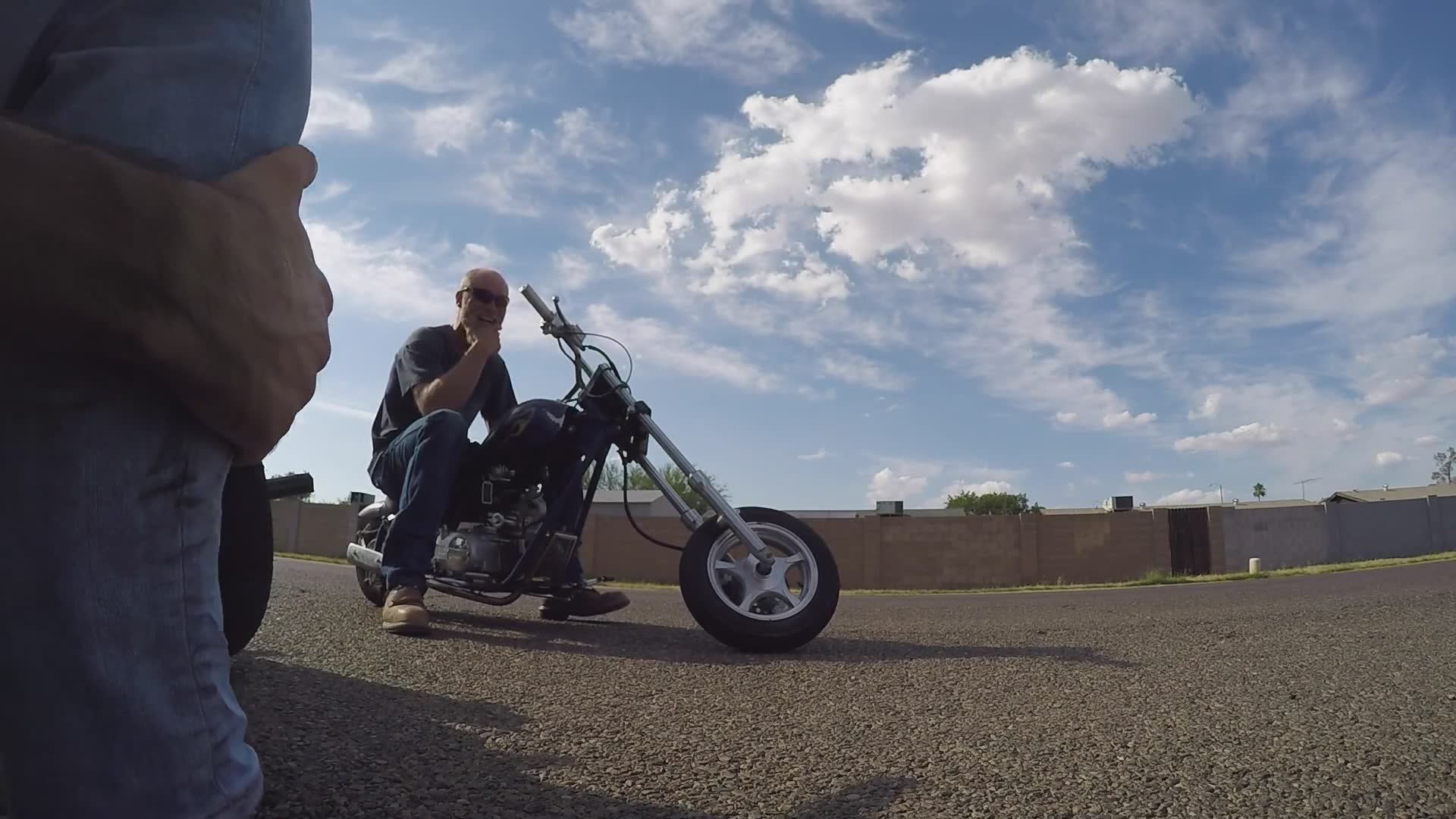 Don't ride a motorcycle like this | Look away