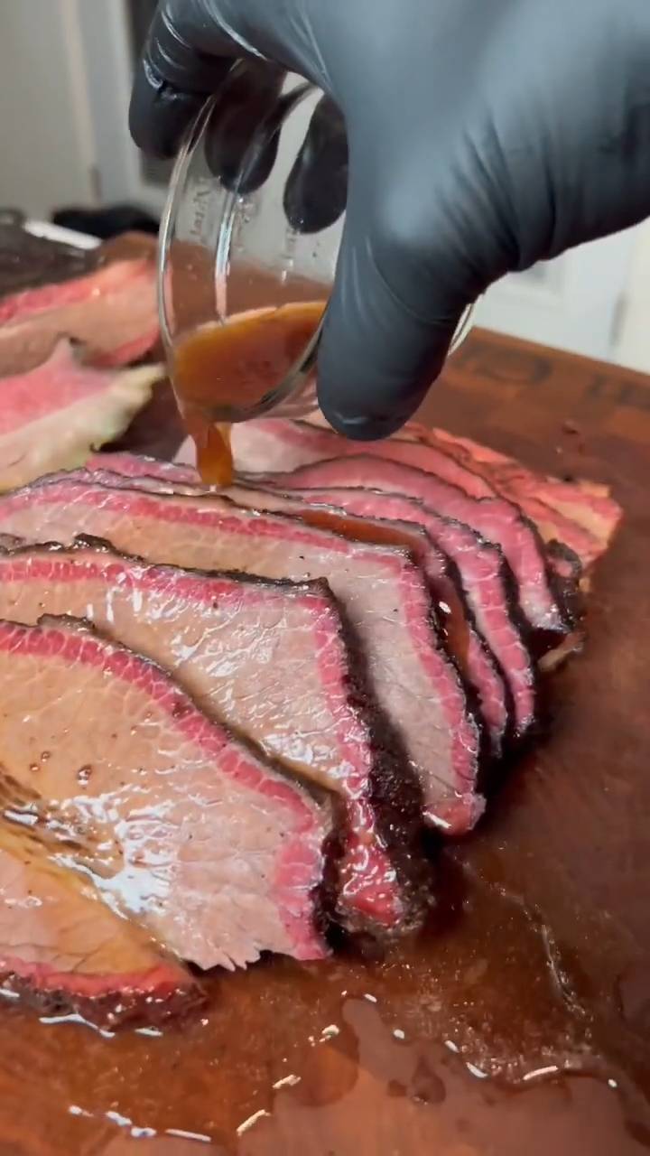 Smoked Brisket on Pellet Grill