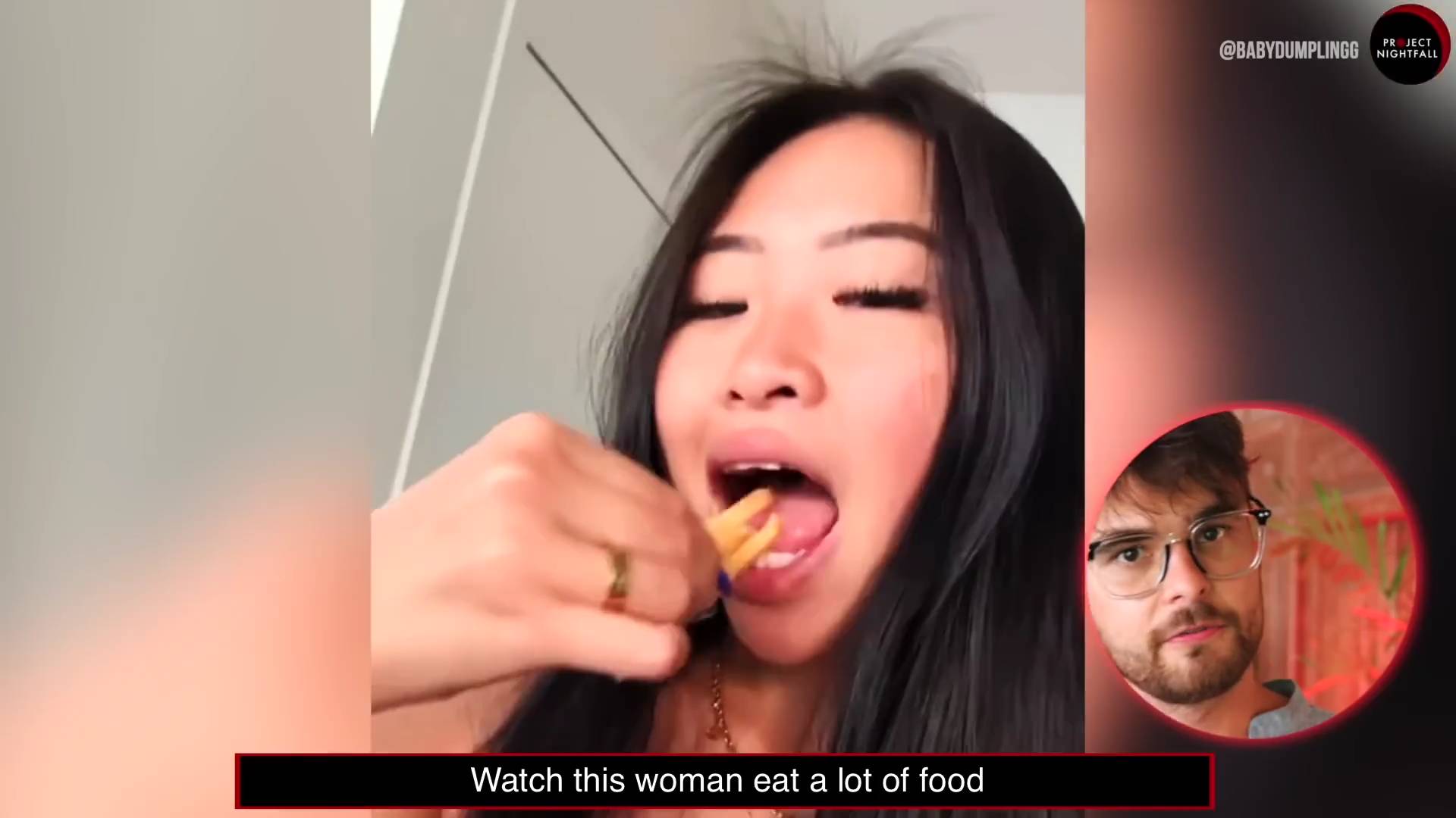She never swallows
