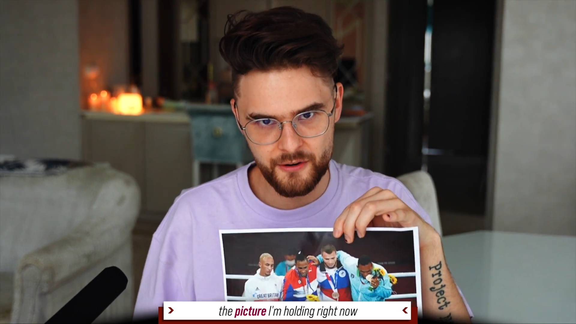 They won silver medals, but it looks like he lost