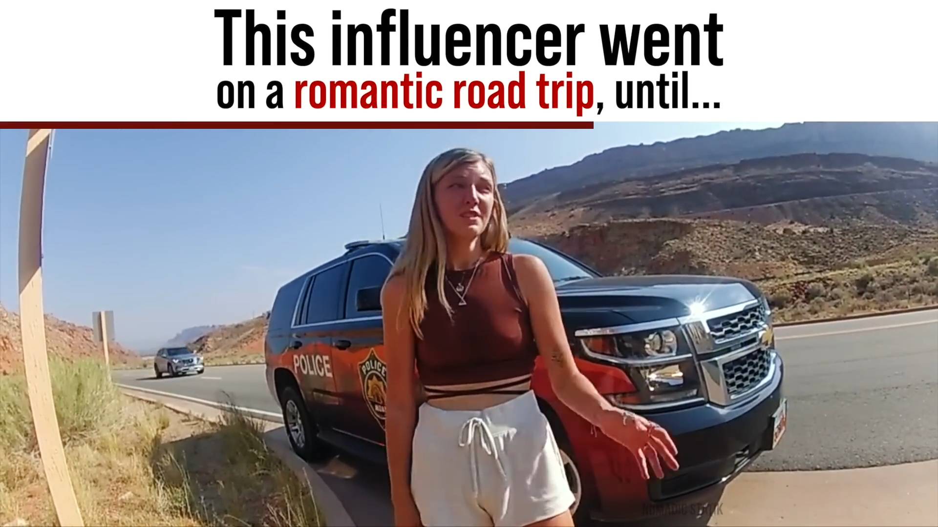 This influencer went on a romantic trip until the worst happened