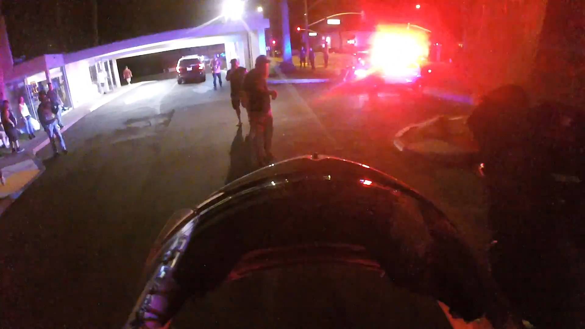 Biker challenges cop and you won't believe what happened