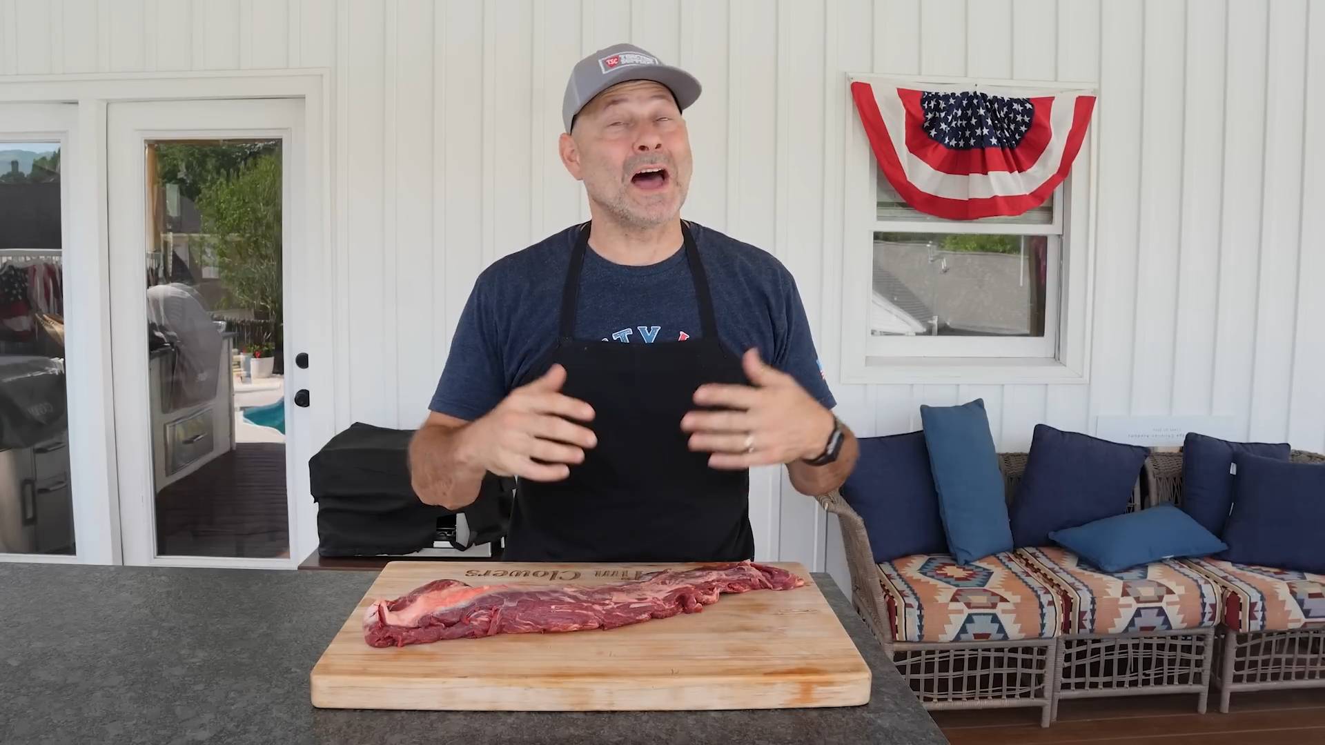 Easy charcoal grilled whole beef tenderloin recipe | How to trim and grill
