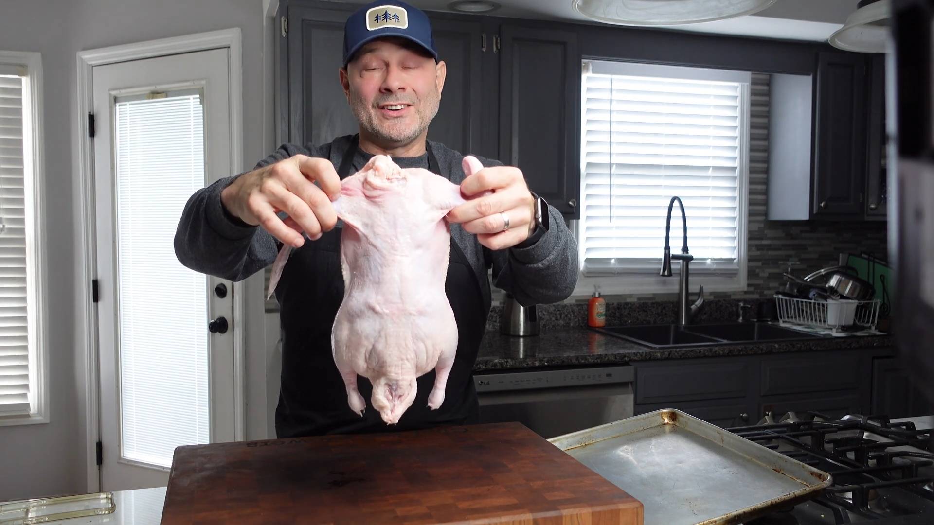 How to break down an entire duck