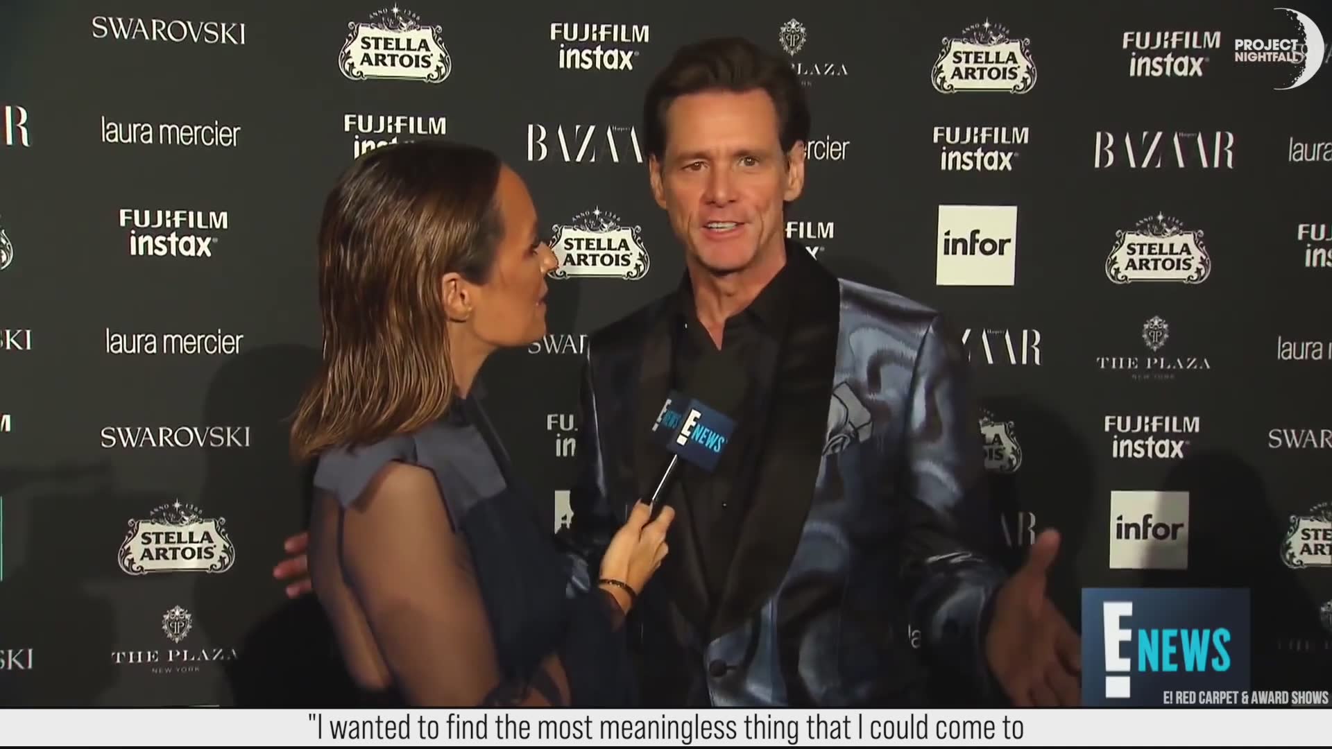 Has Jim Carrey gone completely insane?