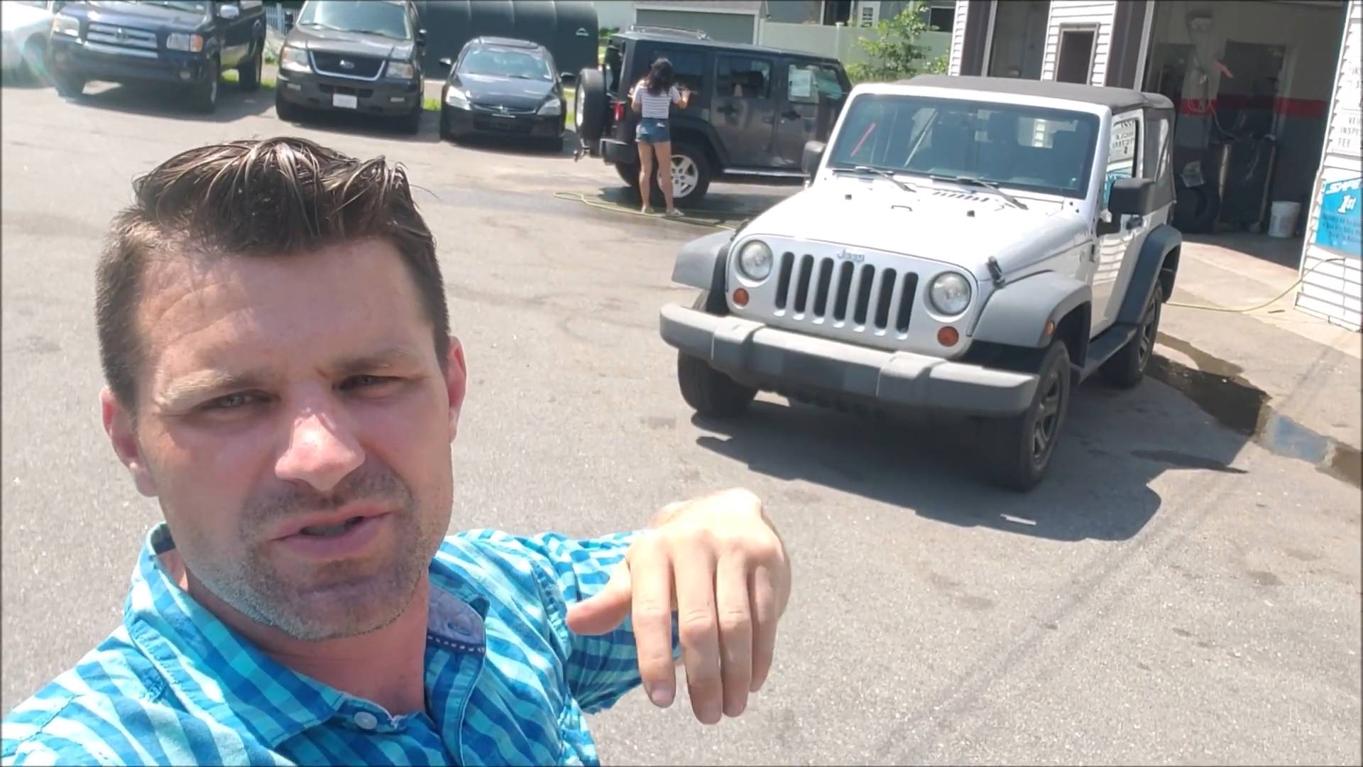 Auction Jeep Wrangler build and flip project