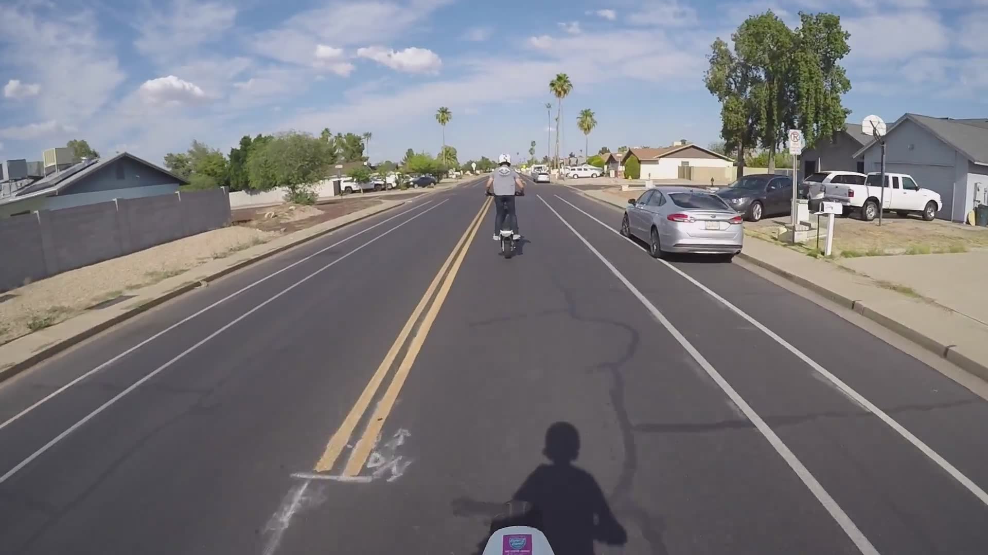 How not to ride a motorcycle