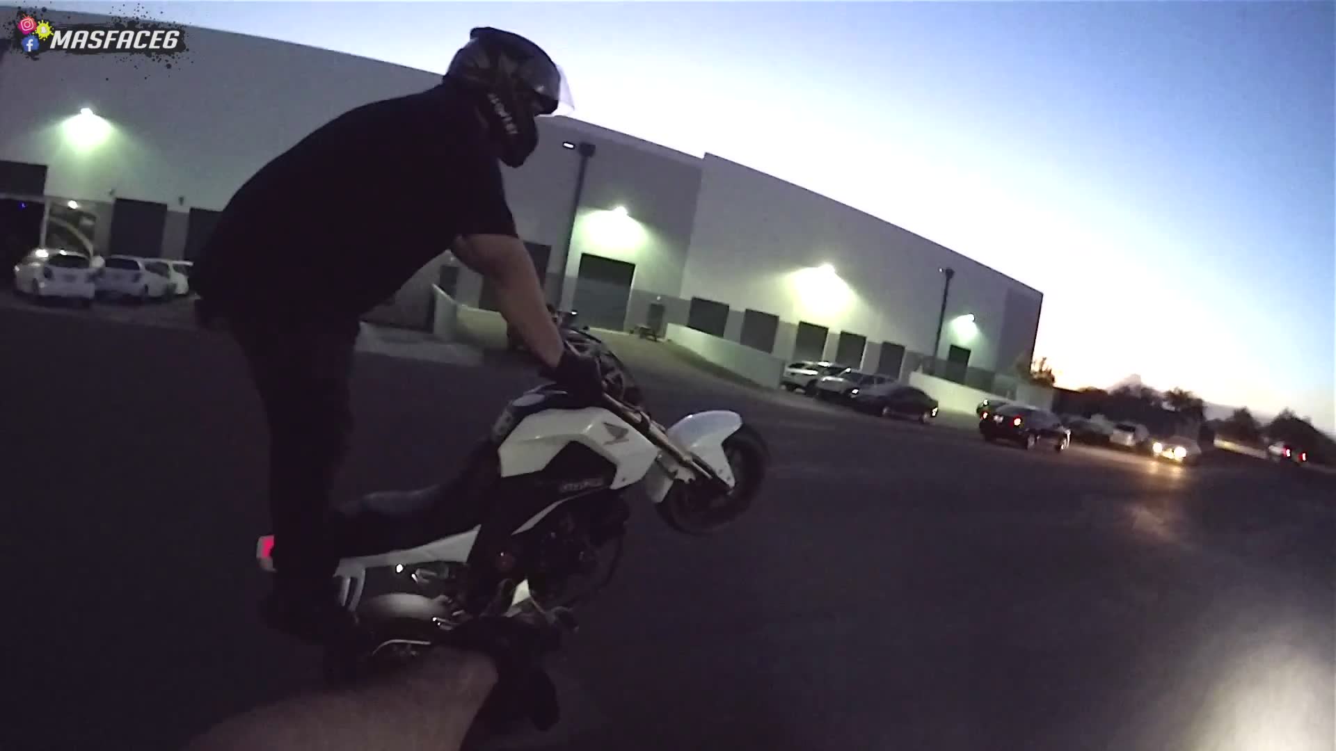 How to wheelie with a handbrake
