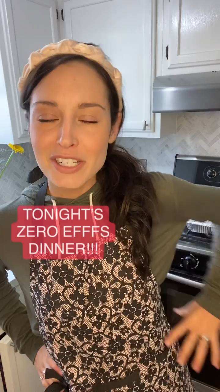 This zero effort dinner is so quick and tasty