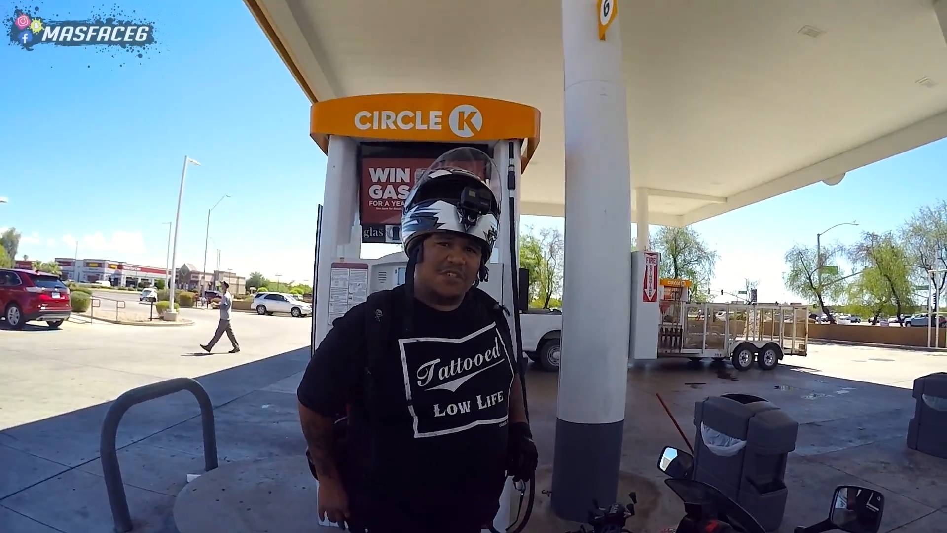 He recognized me during ride