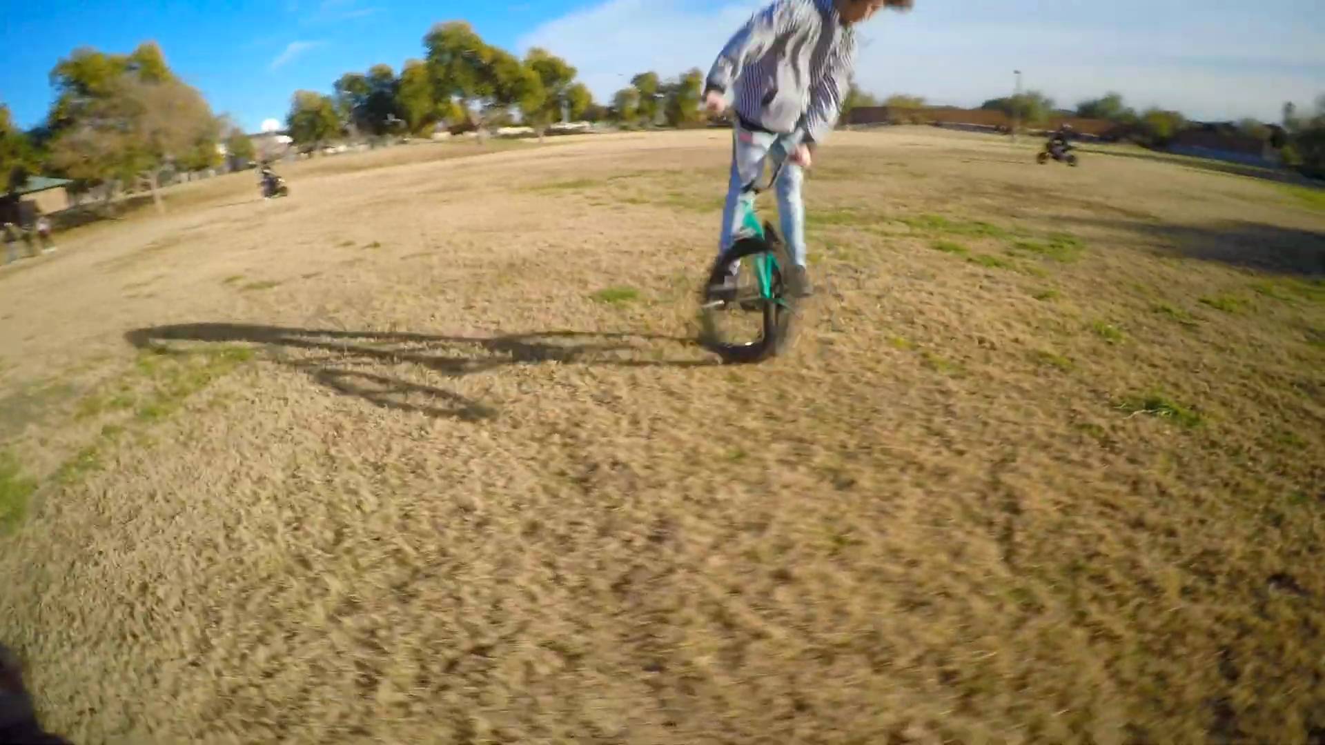 He wanted to teach me how to backflip