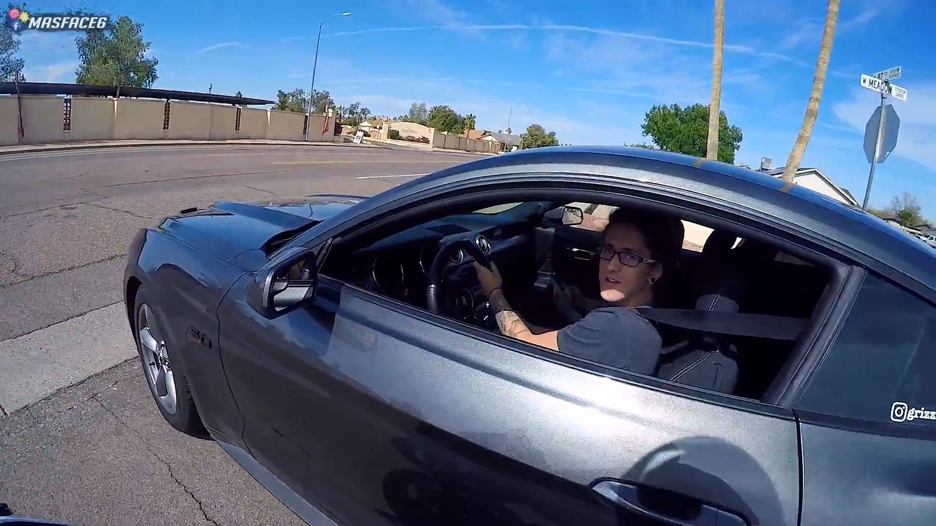 He thought he could beat me with his Mustang 5.0