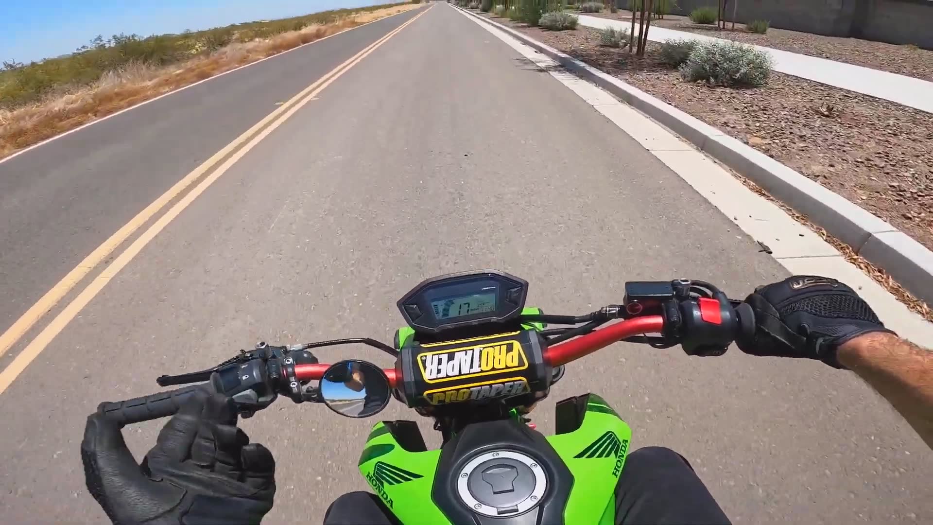 How to wheelie standing up