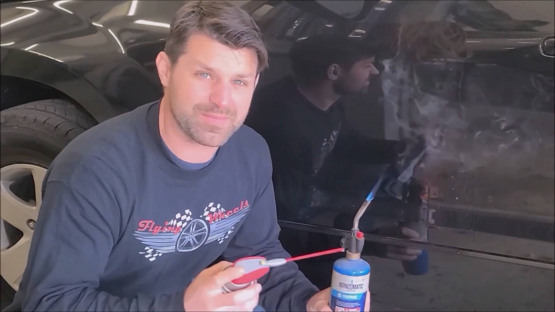 Does WD40 and fire fix scratches on a keyed car